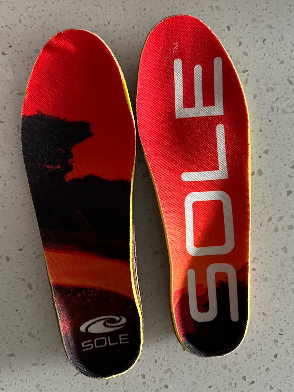 SOLE Performance Medium Shoe Insoles – Orthotic Arch Support Inserts for Plantar